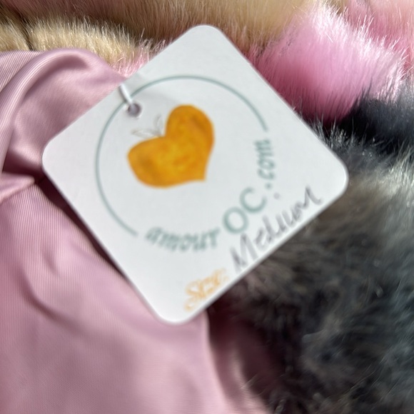 NWT super cute, faux fur coat! Bought from a boutique in Colorado. - Picture 6 of 6